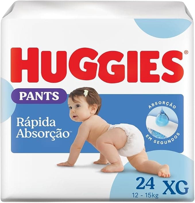 FRALDA HUGGIES TRIPLA PROT. ROUP. XG - 24UND