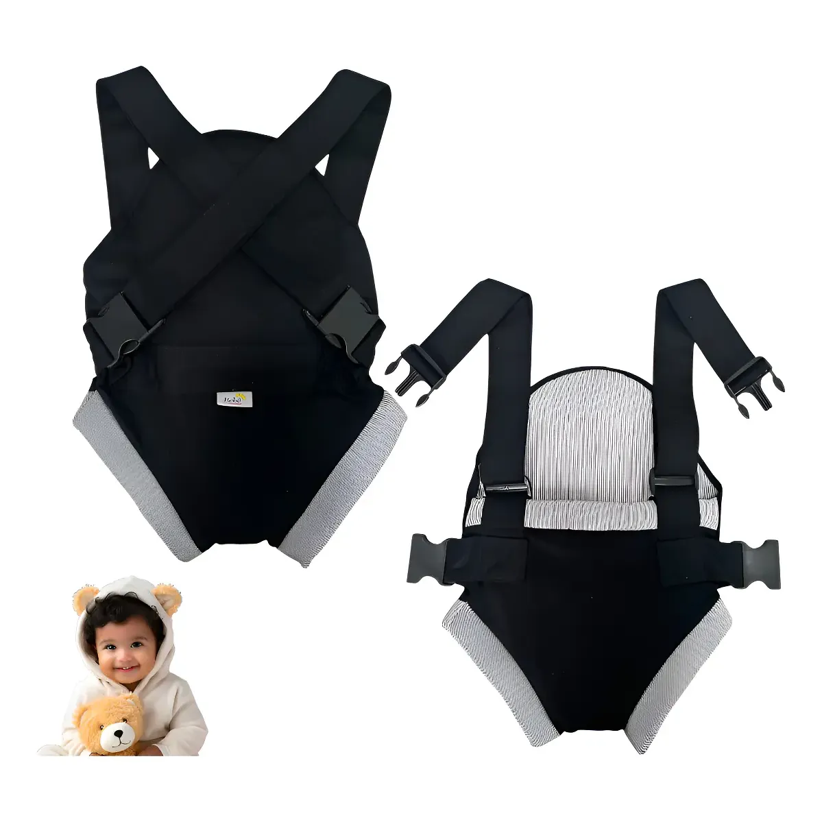 Canguru Bolsa Mochila Carregar Bebe Nenem Baby Sling Passear